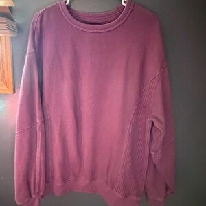 Aerie Plum Crewneck Sweatshirt